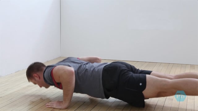 How To Perform The Band-Assisted Pushup