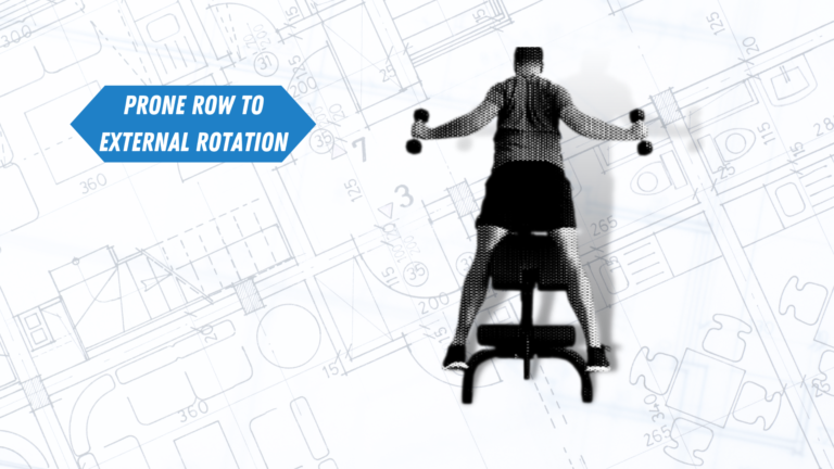 How to Perform the Prone Row to External Rotation