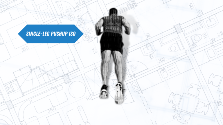 How to Perform the Single-Leg Iso Pushup