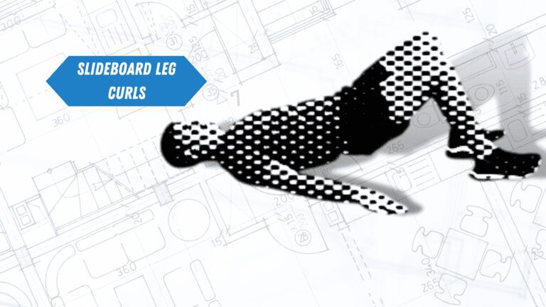An expert personal trainer demonstrating Slideboard Leg Curls