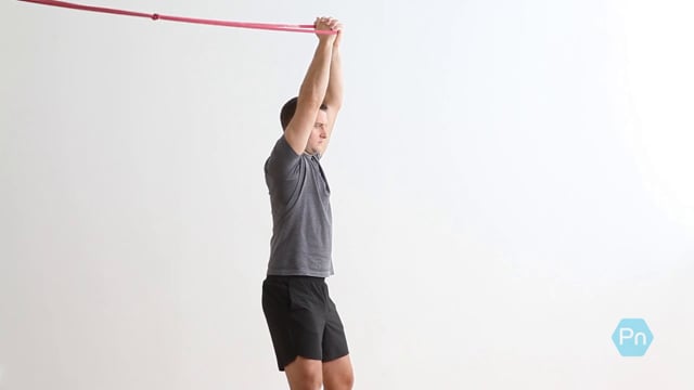 How To Perform Overhead Band Pallof Presses