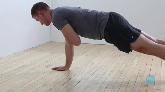 How to Perform Pushup to Single-Arm Support