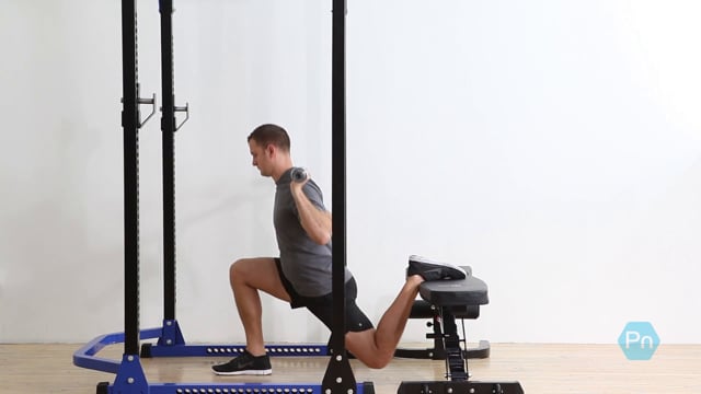 How To Perform Rear-Foot-Elevated Barbell Split Squats