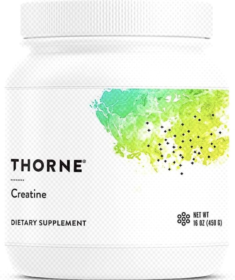 A product shot of Thorne Research Creatine