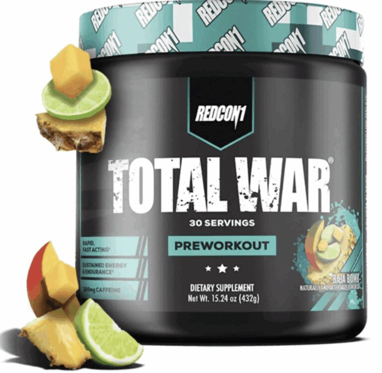 REDCON1 Total War: The Pre-Workout Built for Gym Warriors, Not Weekend Soldiers