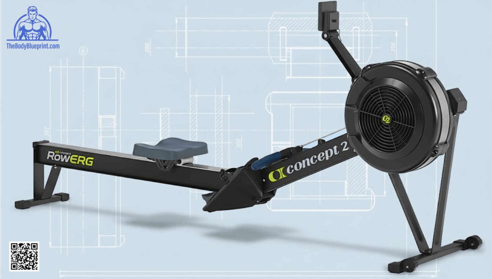 Concept2 RowErg with PM5 Monitor