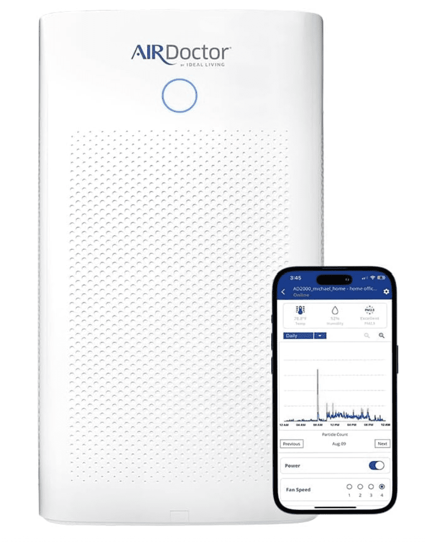 AirDoctor AD5500i unit showing dual-sided intake.