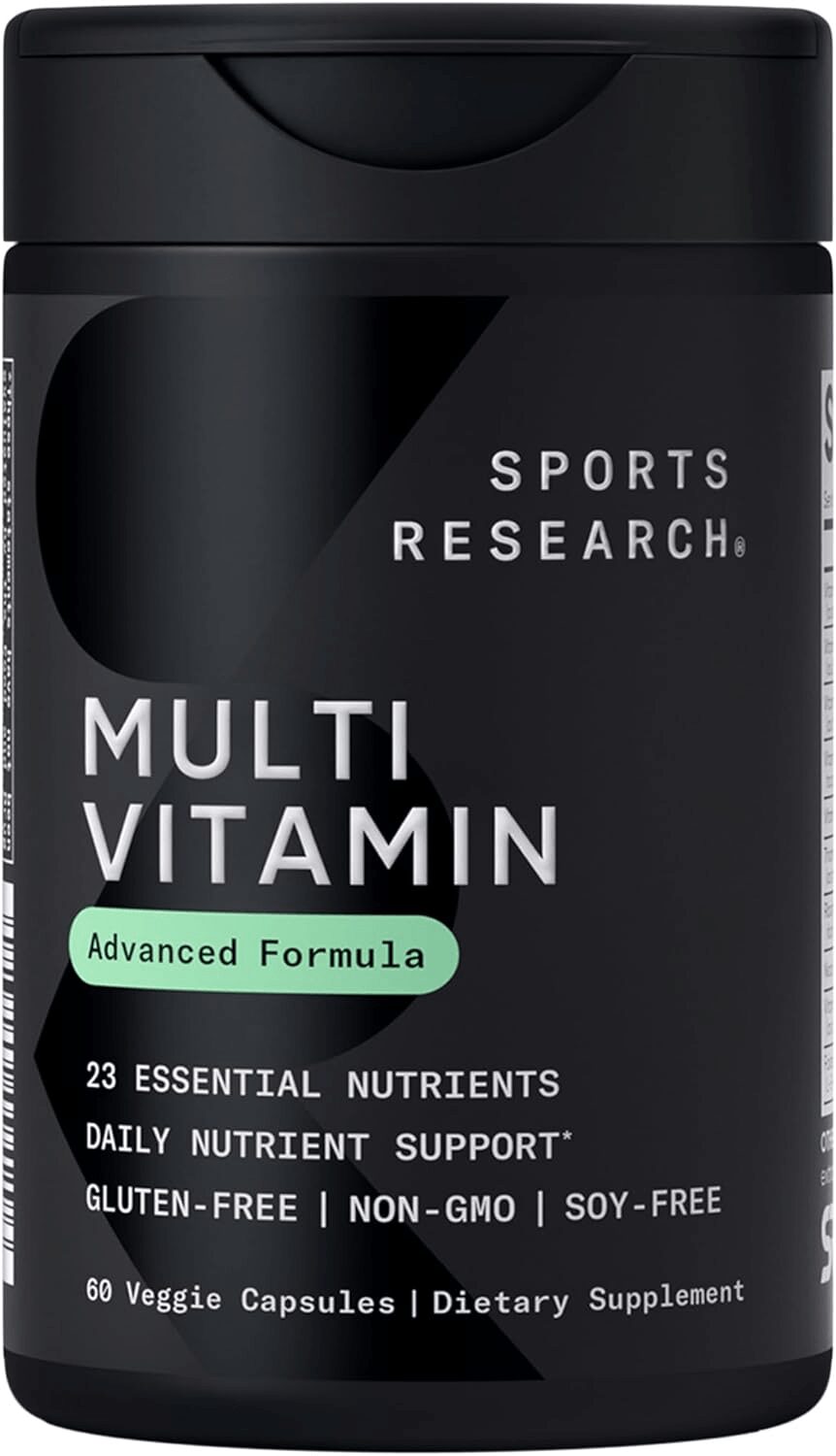 Sports Research Multivitamin Advanced Formula Veggie Capsules