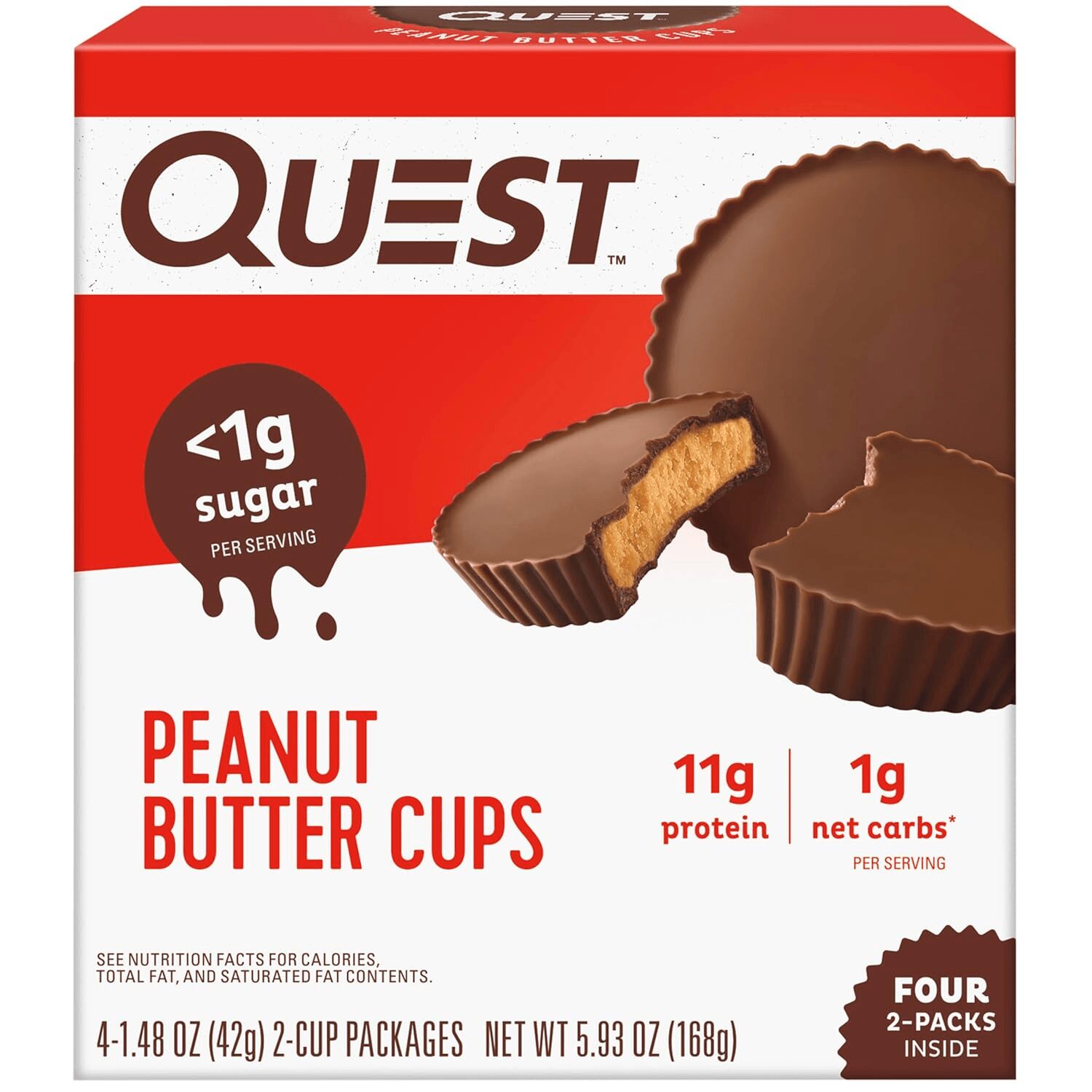 Quest Nutrition Peanut Butter Cups Packaging